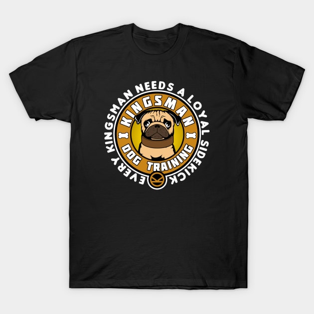 Pug Sidekick T-Shirt by buby87